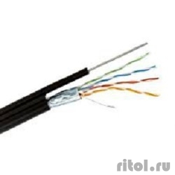 Rexant (01-0144) ������ ����� ���� F/UTP, CAT 5e, PE, 4PR, 24AWG, OUTDOOR, SOLID, ������, � ������, 305�  [��������: 1 ���]