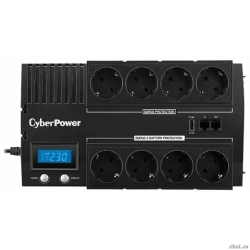 ��� CyberPower BR700ELCD {Line-Interactive, 700VA/420W USB/RJ11/45/USB charger A (4+4 EURO), 12�/7,2 �� � 1}  [��������: 2 ����]