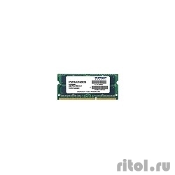 Patriot DDR3 SODIMM 4GB PSD34G16002S (PC3-12800, 1600MHz, 1.5V)  [: 3 ]