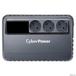 ��� CyberPower BU600E {Line-Interactive, 600VA/360W (3 EURO), 12�/5 �� � 1}  [��������: 2 ����]