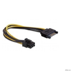 Cablexpert ������������ ������� SATA->PCI-Express 6pin, ��� ����������� �/� PCI-� (6pin) � �/� ATX (CC-PSU-SATA)  [��������: 3 ������]