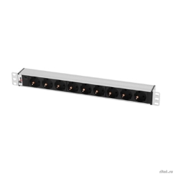 REM ���� ������� Rem-10 ��� ����� � ���., 9 Schuko, ���� IEC 60320 C14, 10A, ����., 19" (R-10-9S-I-440-Z)  [��������: 1 ���]