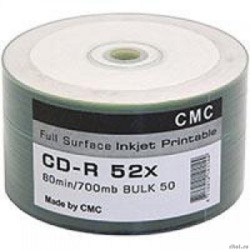 ����� CMC CD-R 80 52x Bulk/50 Full Ink Print (141144)  [��������: 2 ������]