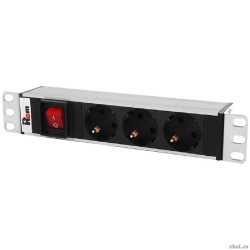REM ���� ������� Rem-10 ��� ����� � ����., 3 Schuko, ���� IEC 60320 C14, 10A, ����., 10" (R-10-3S-V-220-Z)  [��������: 1 ���]