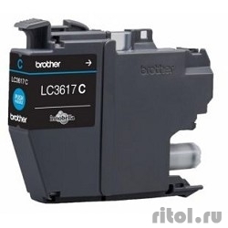 Brother LC-3617C ��������, Cyan MFCJ3530/3930, Cyan, (550���)(LC3617C)  [��������: 1 ���]