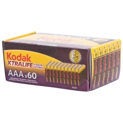 Kodak LR03-60 (4S) Colour Box Xtralife Alkaline [K3A-60] (60/1200/38400) (60 ��. � ��-��)  [��������: 1 ���]