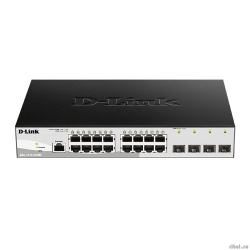 D-Link DGS-1210-20/ME/B1A ����������� L2 ���������� � 16 ������� 10/100/1000Base-T � 4 ������� 1000Base-X SFP  [��������: 1 ���]