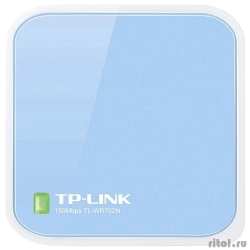 TP-Link TL-WR802N ������������ Nano ������������� ����� N, �������� �� 300 ����/�  [��������: 3 ����]