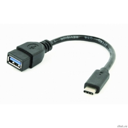 Cablexpert ���������� USB OTG, USB Type-C/USB 3.0F, ����� (A-OTG-CMAF3-01)  [��������: 3 ������]