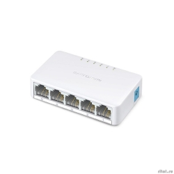Mercusys MS105 ���������� ���������� � 5 ������� 10/100 ����/�  [��������: 3 ����]