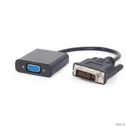 Cablexpert ���������� DVI-D-VGA Digital , 25M/15F, ����� ������ 0,2�, ������, ����� (A-DVID-VGAF-01)  [��������: 3 ������]