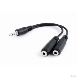 ������ ������������ ����� ������� Cablexpert, ����3.5 ����->2� ����3.5 ���� 10��, ������ (CCA-415-0.1M)  [��������: 3 ������]
