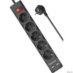 Defender ������ DFS 751 1.8�, 5 �������, 2xUSB, 2.1A (99751)  [��������: 1 ���]