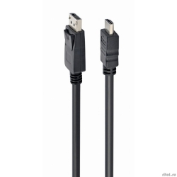 Cablexpert ������ DisplayPort->HDMI, 5�, 20M/19M, ������, �����, ����� (CC-DP-HDMI-5M)  [��������: 3 ������]