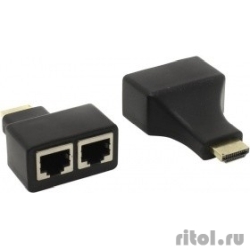 ORIENT HDMI extender VE041,   30    , FHD 1080p/3D, HDCP,  2  UTP Cat5e/6,     (30041)  [: 1 ]