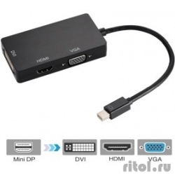 ORIENT ������-������� C310, Mini DisplayPort M -> HDMI/ DVI-I/ VGA, ����� 0.2 �����, ������ (30408)  [��������: 1 ���]