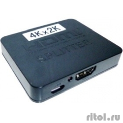 ORIENT HDMI 4K Splitter HSP0102HL, 1->2, HDMI 1.4/3D, UHDTV 4K(3840x2160)/HDTV1080p/1080i/720p, HDCP1.2,   USB, . (30103)  [: 1 ]