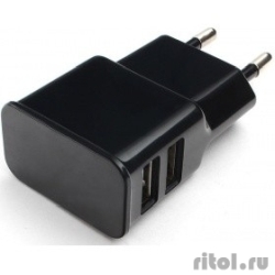 Cablexpert   100/220V - 5V USB 2 , 2.1A,  (MP3A-PC-12)  [: 3 ]