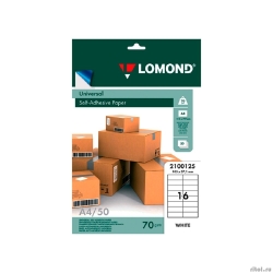 LOMOND 2100005 �������� A4/1 (210.0�297.0), 50 ������  [��������: 2 ������]