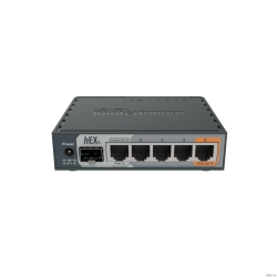 MikroTik RB760iGS ������������� ���������, 2 ���� (880 ���), 5� 1G RJ45, SFP, USB, MicroSD, ������� PoE (HEX S)  [��������: 1 ���]