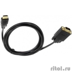 VCOM CG596-1.8M ������-���������� HDMI --> VGA_M/M 1,8� [4895182204010]  [��������: 6 �������]