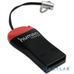 USB 2.0 Card reader CBR Human Поддержка карт: MicroSD, T-Flash  Friends Speed Rate" Beat"   [Гарантия: 5 лет]