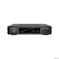 Perfeo DVB-T2/C ��������� "LEADER" ��� ����.TV, Wi-Fi, IPTV, HDMI, 2 USB, DolbyDigital, ����� �� [PF_A4412]  [��������: 1 ���]