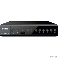 Perfeo DVB-T2/C  "STYLE"  .TV, Wi-Fi, IPTV, HDMI, 2 USB, DolbyDigital,   [PF_A4414]  [: 1 ]