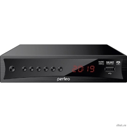 Perfeo DVB-T2/C ��������� "CONSUL" ��� ����.TV, Wi-Fi, IPTV, HDMI, 2 USB, DolbyDigital, ����� �� [PF_A4413]  [��������: 1 ���]