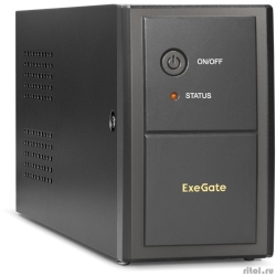 Exegate EP276528RUS ��� Power Back BNB-650  <650VA, Black, 2 �����������>  [��������: 1 ���]