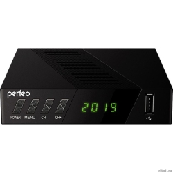 Perfeo DVB-T2/C ��������� "STREAM-2" ���  ����.TV, Wi-Fi, IPTV, HDMI, 2 USB, DolbyDigital, ����� �� [PF_A4488 ]  [��������: 1 ���]