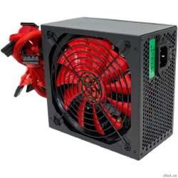 Ginzzu PC500 14CM(Red) 80+ black,APFC,24+4p,2 PCI-E(6+2), 5*SATA, 4*IDE,�������, ������ �������,������� �������  [��������: 3 ����]