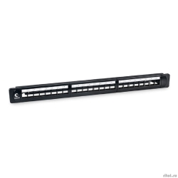 Cabeus PLB-24 ��������� ����-������ 19", 24 �����, 1U, ��� ���������������� �������, � ������ ��������� ������������� (��� �������)  [��������: 2 ������]
