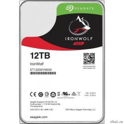 12TB Seagate Ironwolf (ST12000VN0008 ) {SATA 6.0Gb/s, 7200 rpm, 256mb buffer, 3.5",��� NAS}  [��������: 1 ���]