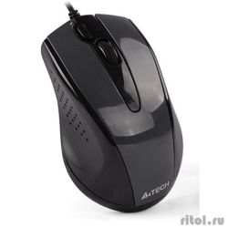 A-4Tech ���� V-Track Padless N-500FS black optical (1000dpi) silent USB [1146039]  [��������: 1 ���]