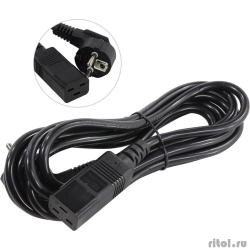 Exegate EP280670RUS ������ ������� ExeGate Power PC19-3P (��������� Schuko->�19) VDE-250V-3*1.5mm2, ����, ������, 16�, 3�.  [��������: 6 �������]