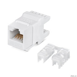 Cabeus KJ-RJ45-Cat.5e-180 Degree ������� Keystone Jack RJ-45(8P8C), 180 ��������,��������� 5e, Dual IDC (110&Krone type), �����  [��������: 2 ������]