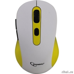 Gembird MUSW-221-Y {���� �������., �����/�����, 5��.+������-������, 800/1200/1600DPI, 2.4���, ������������� ������� ����������������}  [��������: 1 ���]