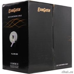 Exegate EX281809RUS ������ ExeGate SFTP4-C5e-CU-S24-IN-PVC-GY-305 SFTP 4 ���� ���.5e Exegate ����, 24AWG, �����, ����� 305�, �����, PVC  [��������: 1 ���]