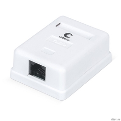 Cabeus WS-8P8C-Cat.5e-1 ������� ������������ RJ-45, ��������� 5e, ���������, �������, Dual IDC   [��������: 2 ������]