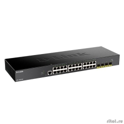 D-Link DGS-1250-28X/A1A  ����������� L2 ���������� c 24 ������� 10/100/1000Base-T � 4 ������� 10GBase-X SFP+  [��������: 1 ���]