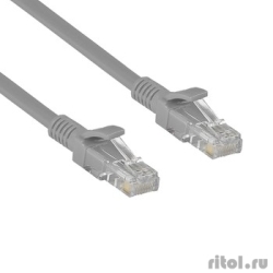 Exegate EX282015RUS ����-���� ������ UTP-RJ45-RJ45-5e-CU-10M-GY, UTP, cat.5e, 10�, �����  [��������: 1 ���]