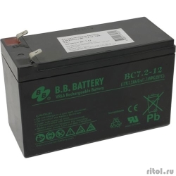��� B.B. Battery BC 7.2-12 (12� 7,2��)  ����� 151x65x100 ��, ����� 2.2 ��, ������ F2  [��������: 1 ���]