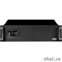 PowerCom King Pro RM KIN-2200AP LCD (3U) ��� {Line-Interactive, 2200VA/1760W, Rack, 6� �13, Serial+USB, SmartSlot, RS-232} (1152608)  [��������: 2 ����]