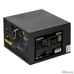 Exegate EX280577RUS-OEM ���� ������� 500W Exegate 500PPH-OEM, 80+Bronze, ATX, black, APFC, 12cm, 24p, (4+4)p, 5*SATA, 3*IDE  [��������: 1 ���]