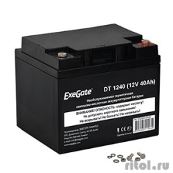 Exegate EX282976RUS �������������� ������� DT 1240 (12V 40Ah, ��� ���� �5)  [��������: 1 ���]