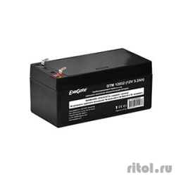 Exegate EX282959RUS �������������� ������� DTM 12032 (12V 3.2Ah, ������ F1)  [��������: 1 ���]