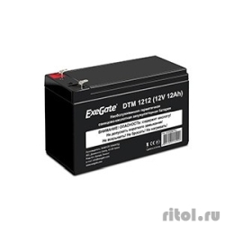 Exegate EX282967RUS �������������� ������� DTM 1212 (12V 12Ah, ������ F2)  [��������: 1 ���]