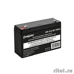 Exegate EX282953RUS �������������� ������� HR 6-9 (6V 9Ah 634W, ������ F2)  [��������: 1 ���]