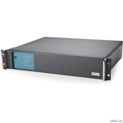 PowerCom King Pro RM KIN-1500AP LCD (2U) ��� {Line-Interactive, 1500VA/1200W, Rack, 6� �13, Serial+USB, SmartSlot, RS-232} (1152600)  [��������: 2 ����]